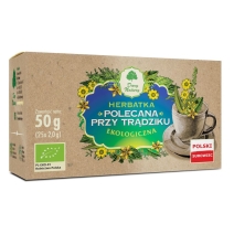 Herbata polecana przy trądziku 25 x 2 g BIO Dary Natury