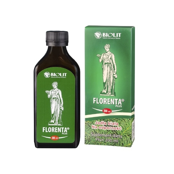 Biolit Florenta Plus ekstrakt wodny pąków jodły syberyjskiej 200 ml  cena 74,90zł