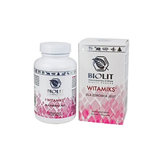 Biolit Witamiks granulki 120 g cena 21,60$