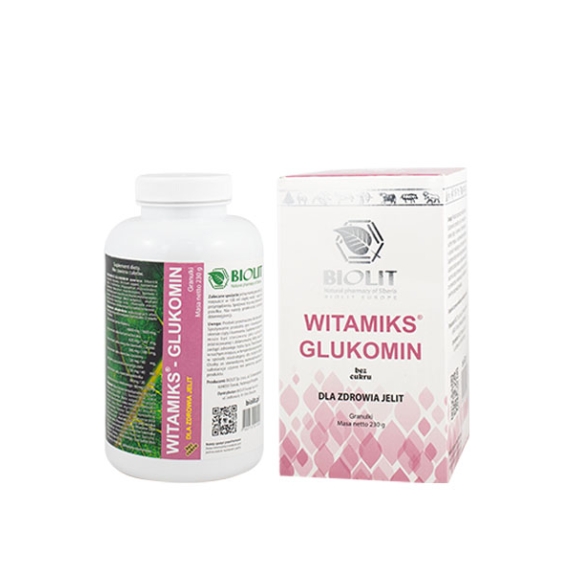 Biolit Witamiks Glukomin granulki 230 g cena €19,25