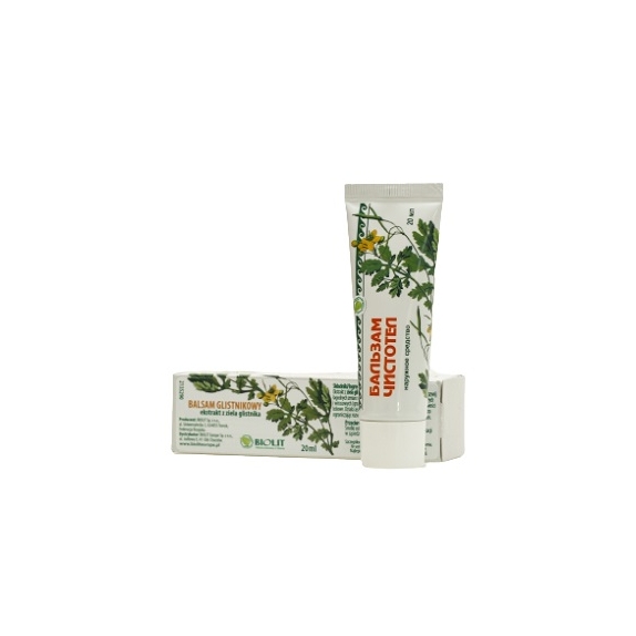 Biolit Balsam Glistnikowy 20 ml cena 80,00zł