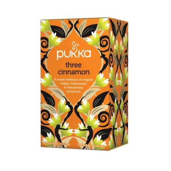 Pukka trzy cynamony 20 saszetek BIO cena €4,98