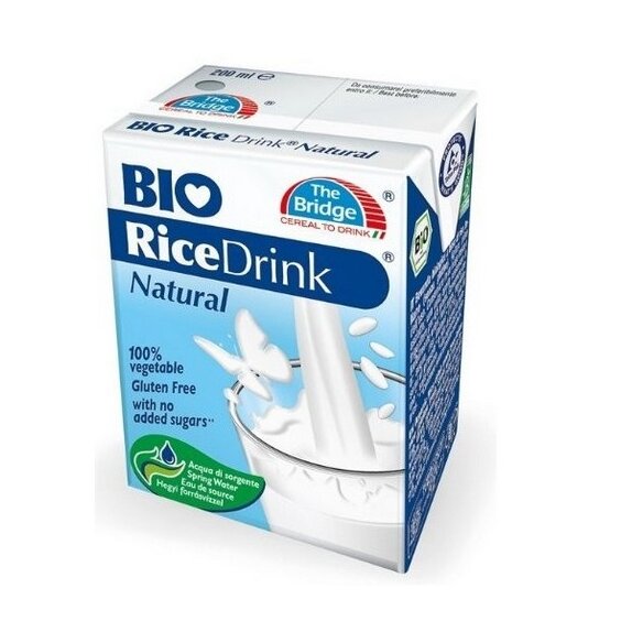 Napój ryżowy naturalny 200 ml The Bridge cena 3,55zł