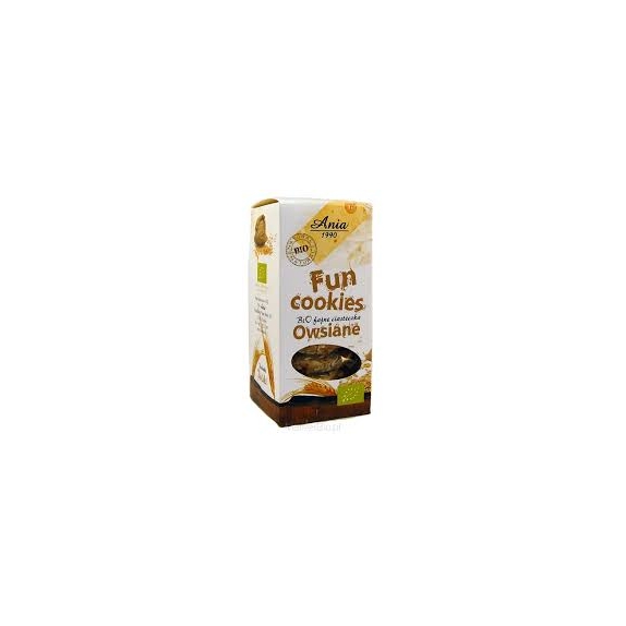 Ciastka fun cookies owsiane 120g BIO Bio Ania cena 6,99zł