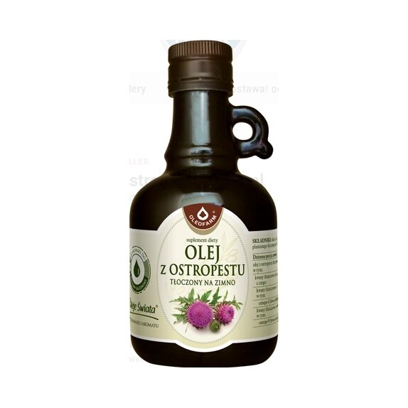 Olej z ostropestu 250 ml Oleofarm PROMOCJA! cena 14,50zł