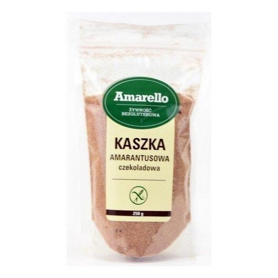 Kaszka amarantusowa czekoladowa 250 g Amarello cena 10,55zł