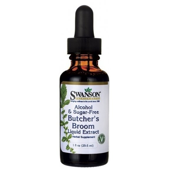 Swanson Butcher's broom liquid extract (ruszczyk kolczasty) 29,6 ml cena 46,04zł