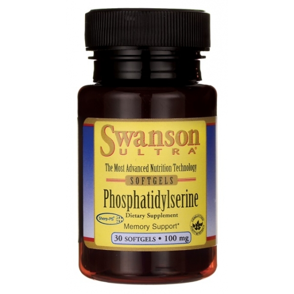 Swanson Fosfatydylseryny 100 mg 30 kapsułek cena €10,17