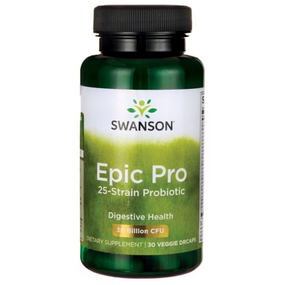 Swanson Epic Pro 25 szczepów 30bilonów CFU 30 kapsułek cena 69,90zł