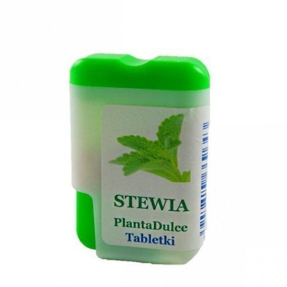 Stewia w tabletkach 40% 200 sztuk Planta Dulce cena 13,35zł