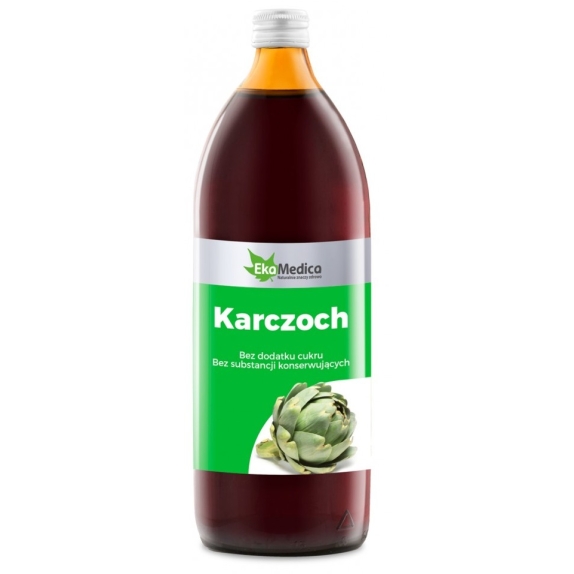 Sok z karczocha 1000 ml EkaMedica  cena 47,00zł