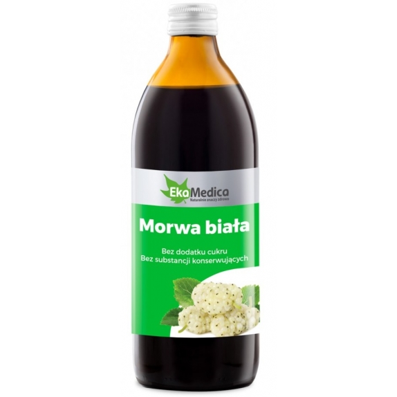 EkaMedica Sok z morwy białej 500 ml  cena 7,67$