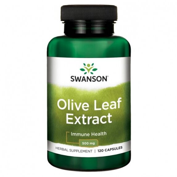 Swanson olive leaf extract 500 mg 120 kapsułek cena 59,90zł