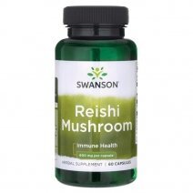 Swanson reishi mushroom 600 mg 60 kapsułek