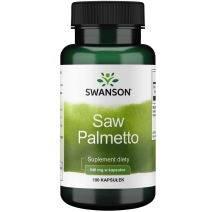 Swanson saw palmetto 540 mg 100kapsułek 