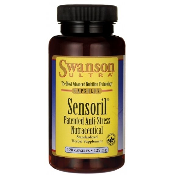 Swanson Sensoril Anti-Stress Nutraceutical 120 kapsułek cena 59,95zł