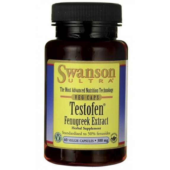 Swanson Testofen Fenugreek ekstrakt 60 kapsułek cena 107,25zł