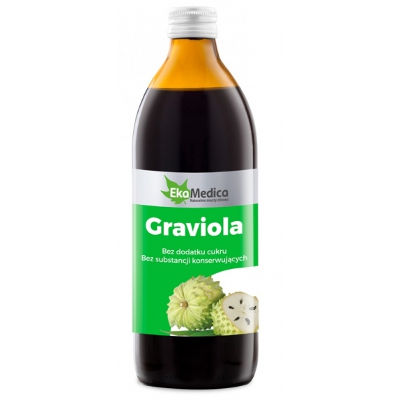 Sok z gravioli 500 ml EkaMedica  cena 39,00zł