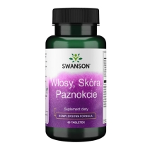 Swanson włosy skóra paznokcie 60 tabletek