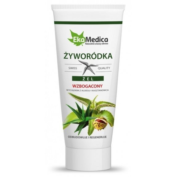 EkaMedica Żel z żyworódką i aloesem 200 ml  cena 4,34$