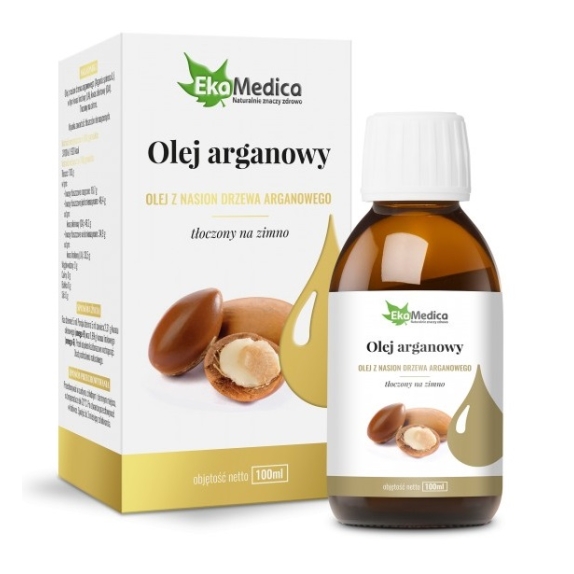 Olej arganowy 100%100 ml EkaMedica cena 34,90zł