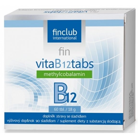 fin VitaB12tabs 60 tabletek cena 72,10zł