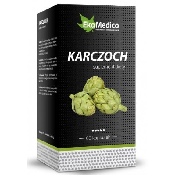 Karczoch 60 kapsułek EkaMedica cena 26,90zł