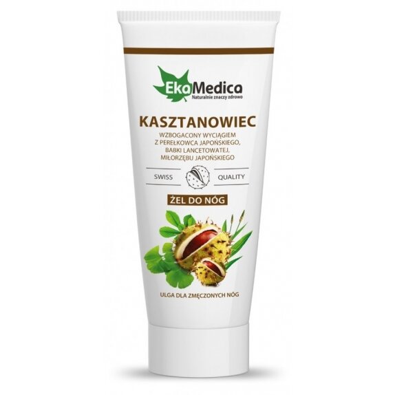 Żel do nóg z kasztanowcem 200 ml EkaMedica  cena €4,98