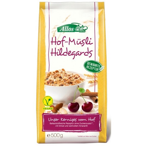 Musli orkiszowe Św Hildegardy 500g BIO Allos cena 28,49zł