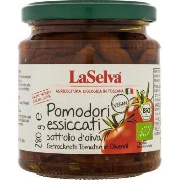 Pomidory suszone w oliwie 280 g La Selva cena 29,65zł