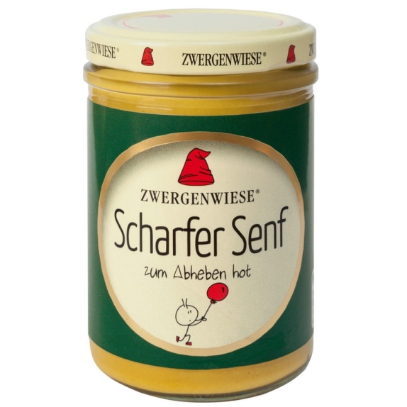 Musztarda ostra bio 160 ml Zwergenwiese cena 9,99zł