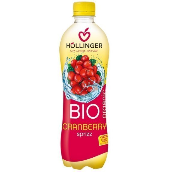 Napój żurawinowy (PET) BIO 500 ml Hollinger cena 5,29zł