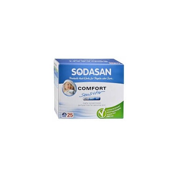 Proszek do prania comfort sensitiv 1,01 kg Sodasan ECO cena €9,49