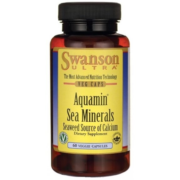 Swanson Aquamin Sea Minerals 60 kapsułek cena 25,70zł