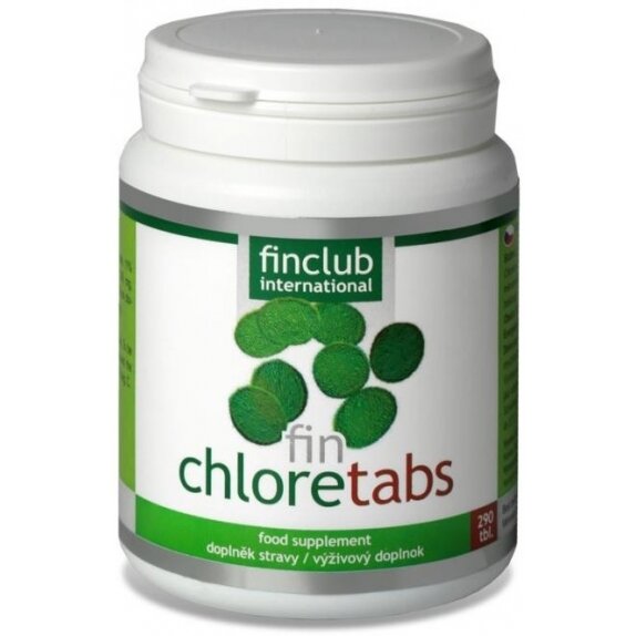 fin Chloretabs 290 tabletek cena 153,65zł