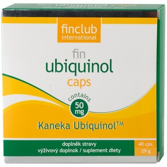 fin Ubiquinol caps 40 kapsułek cena 200,65zł