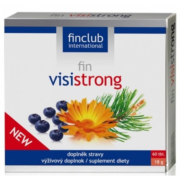 fin Visistrong dla oczu 60 tabletek cena 117,89zł