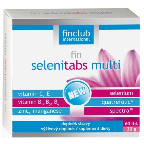 fin Selenitabs multi 60 tabletek cena 81,55zł