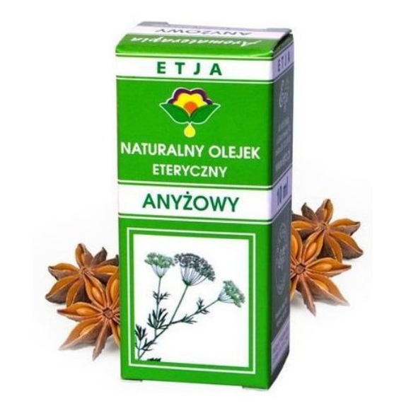 Olejek naturalny eteryczny anyżowy 10 ml Etja PROMOCJA! cena 11,50zł