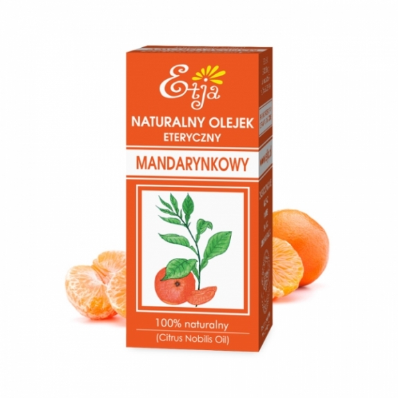 Olejek naturalny eteryczny mandarynkowy 10 ml Etja cena 14,75zł