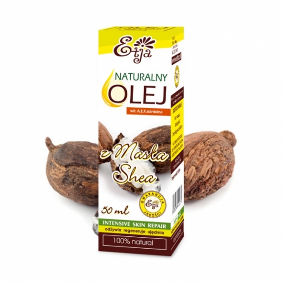Olejek naturalny do skóry z masła shea 50 ml Etja cena 4,36$