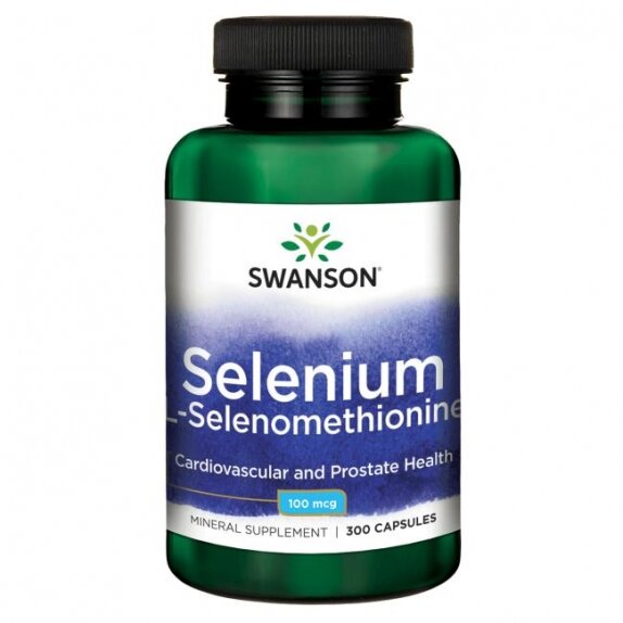 Swanson selen select 100 mcg 300 kapsułek cena 11,58$