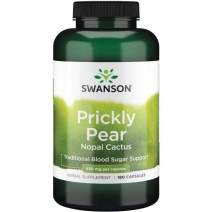 Swanson opuncja (Prickly Pear Cactus) 650 mg 180 kapsułek