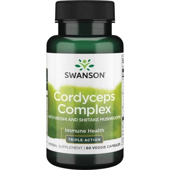 Swanson Cordyceps complex 60 kapsułek cena 69,90zł