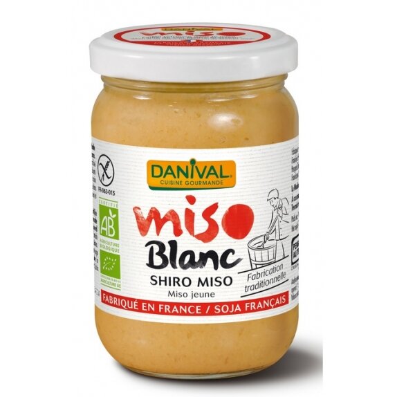 Miso shiro białe (na bazie ryżu) BIO 200 g Danival cena 29,59zł