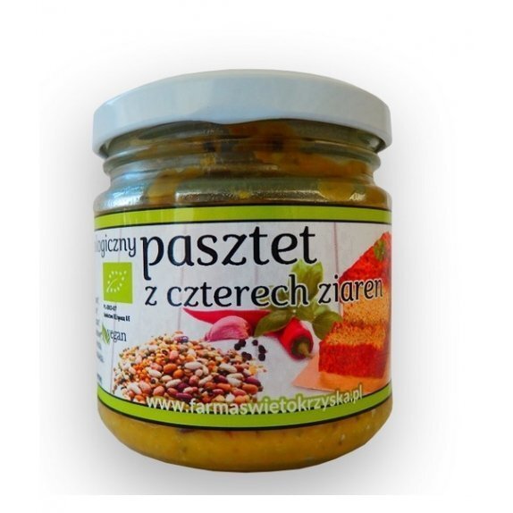 Pasztet z czterech ziaren 160 g BIO Farma Świętokrzyska cena 2,34$