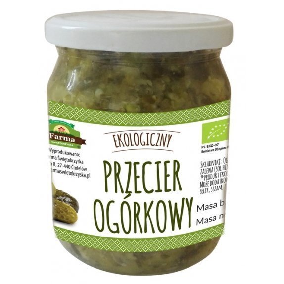 Przecier ogórkowy 450 g Farma Świętokrzyska cena 11,05zł