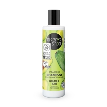 Organic shop szampon regenerujący z zwocado i oliwą z oliwek 280 ml