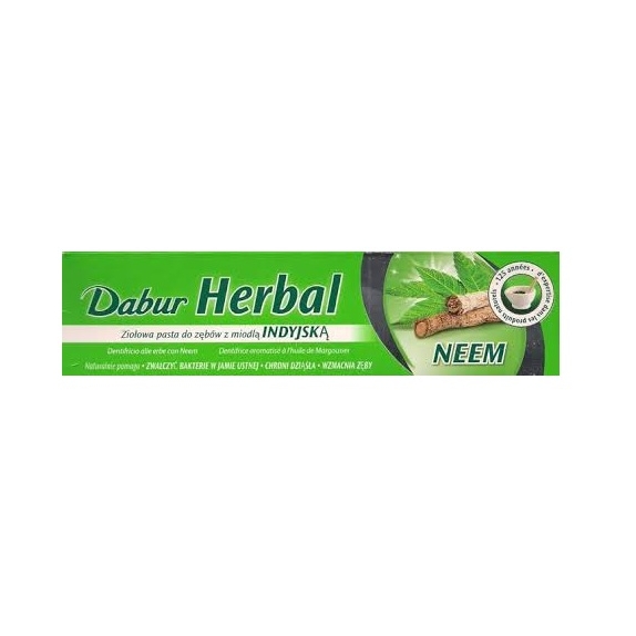 Ajurweda Dabur Herbal Pasta do zębów z Neem 100 g cena 17,50zł