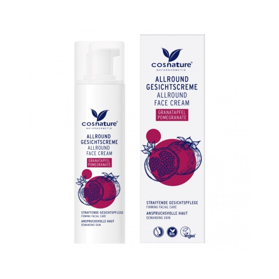Naturalny nawilżający krem na dzień z owocem granatu 50 ml Cosnature ECO cena 6,93$
